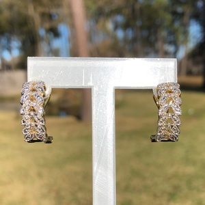 Genuine Diamond Accent Earrings